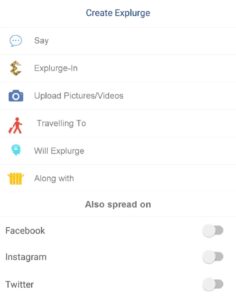 Explurger App Launch A Social Media App Like Facebook 2