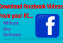 How To Download Facebook Videos