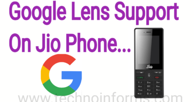 Jio Phone Users Get Google Lens Support